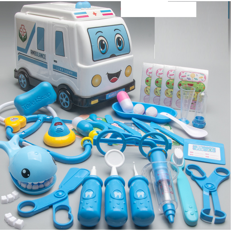 Ô Tô Đồ Chơi Bác Sỹ Xe Cứu Thương Cho Bé Gái Tra