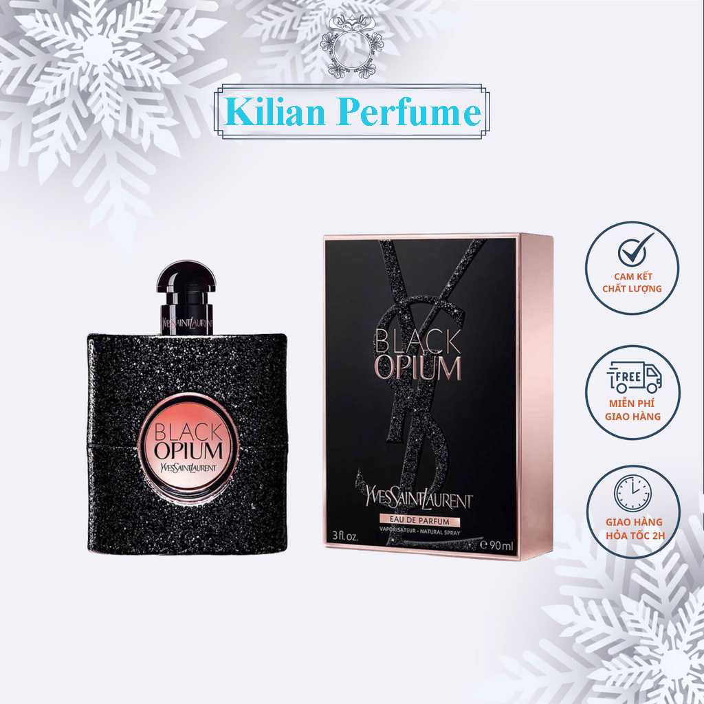 Nước Hoa Nữ Yves Saint Laurent YSL Black Opium Women EDP 90ml - Hương Thơm Bí ẩn, Năng động và Đầy Thu Hút | BigBuy360 - bigbuy360.vn