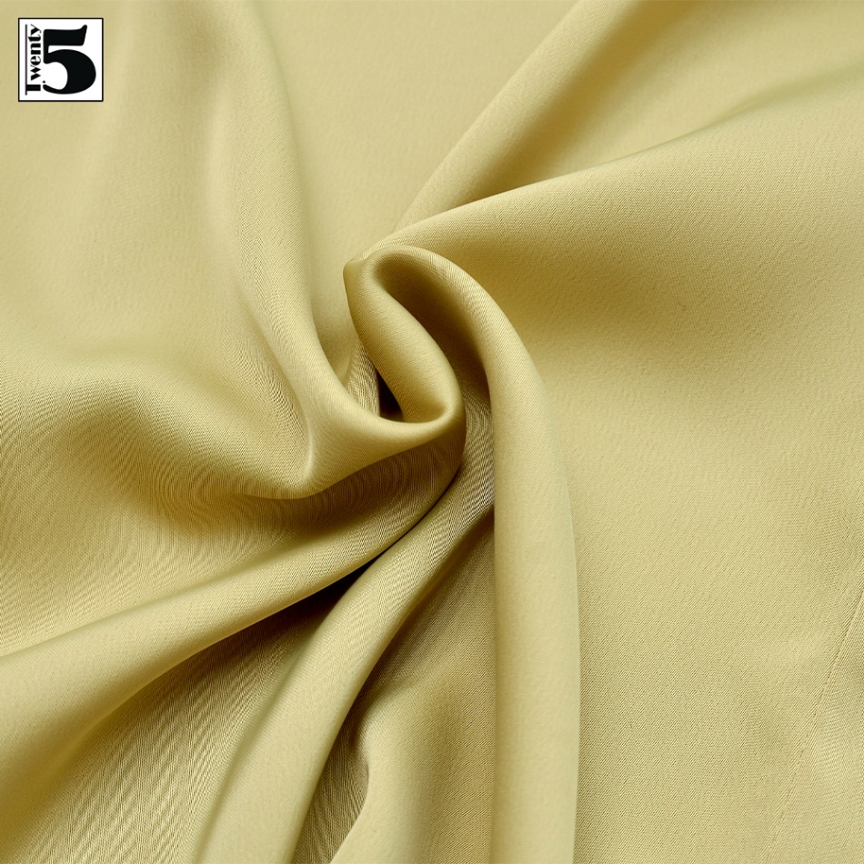 Áo sơ mi nữ Twentyfive công sở dáng suông dài tay basic nhiều màu cúc đôi vải lụa mềm 4959
