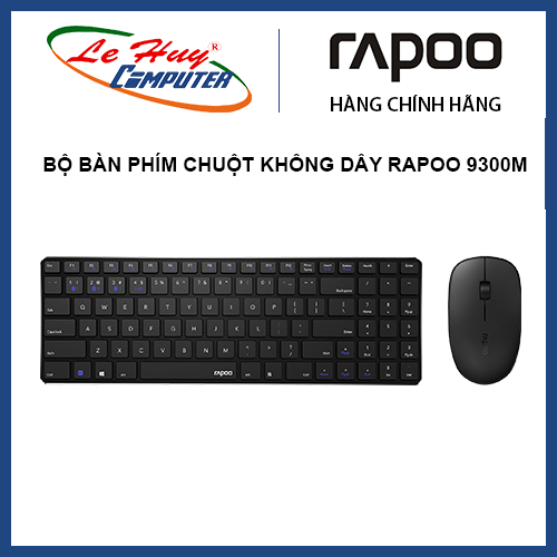 Combo Phím Chuột Không Dây Rapoo 9300M Bluetooth