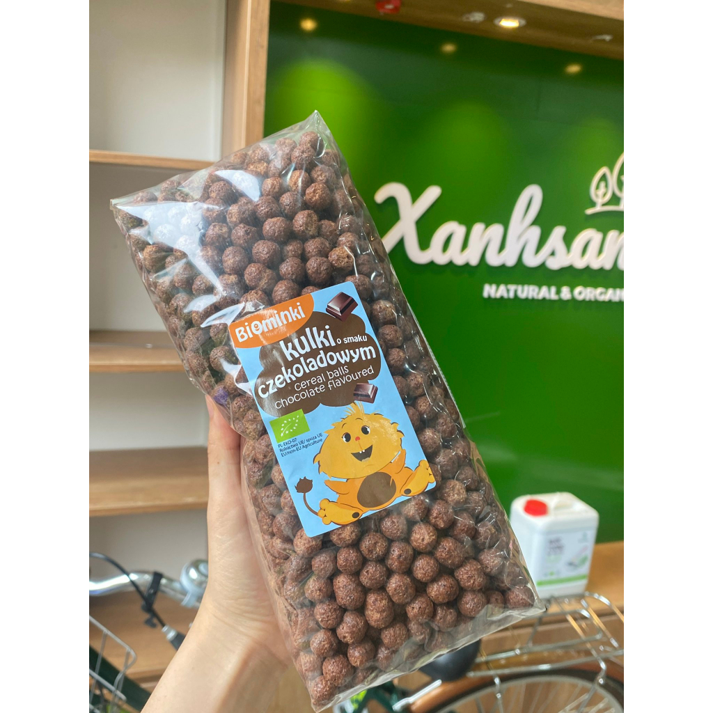 Ngũ cốc sấy giòn hữu cơ Biominki 300gr-XanhSam Natural & Organic