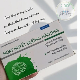 Viên uống bổ não Hoạt huyết dưỡng não DHG hộp 100vien