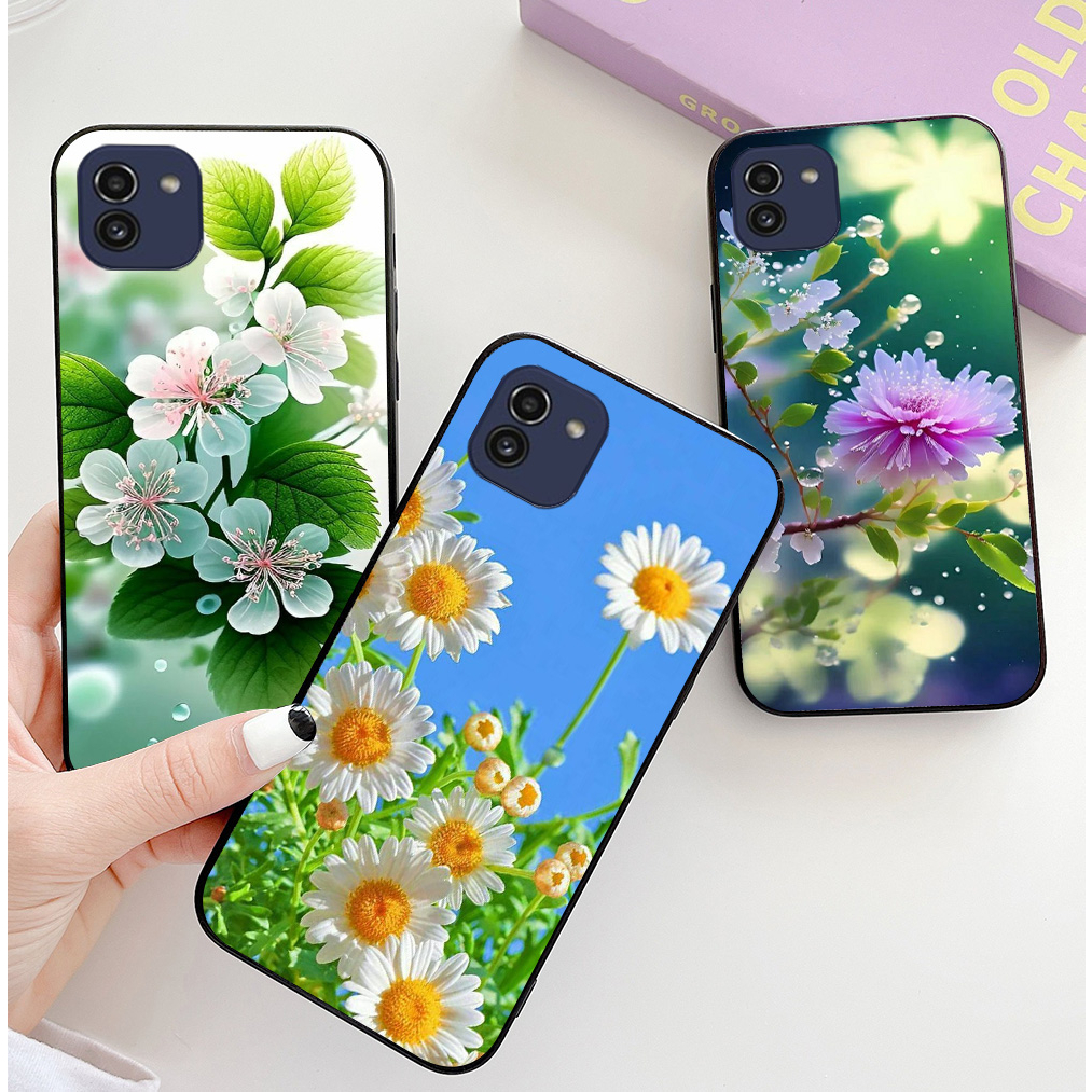 Ốp lưng Samsung a03 / ss a03 core in hình hoa phong cách nhẹ nhàng