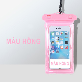 [ HỎA TỐC ] Túi chống nước bảo vệ điện thoại khi đi biển, bơi lội loại đẹp có phao nổi