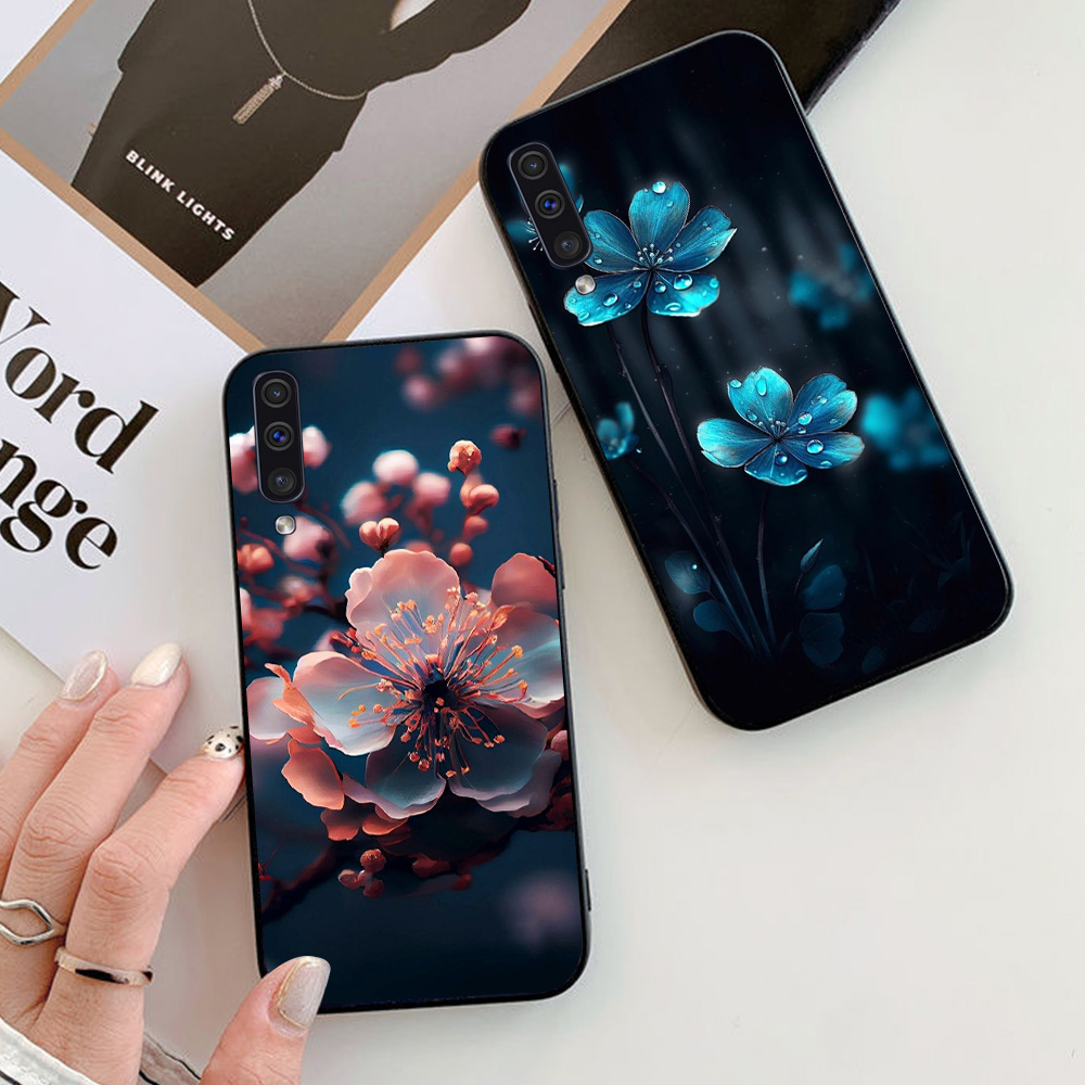 Ốp lưng Samsung a30s / ss a50 / ss a50s / ss a70 / a70s in hình hoa phong cách nhẹ nhàng