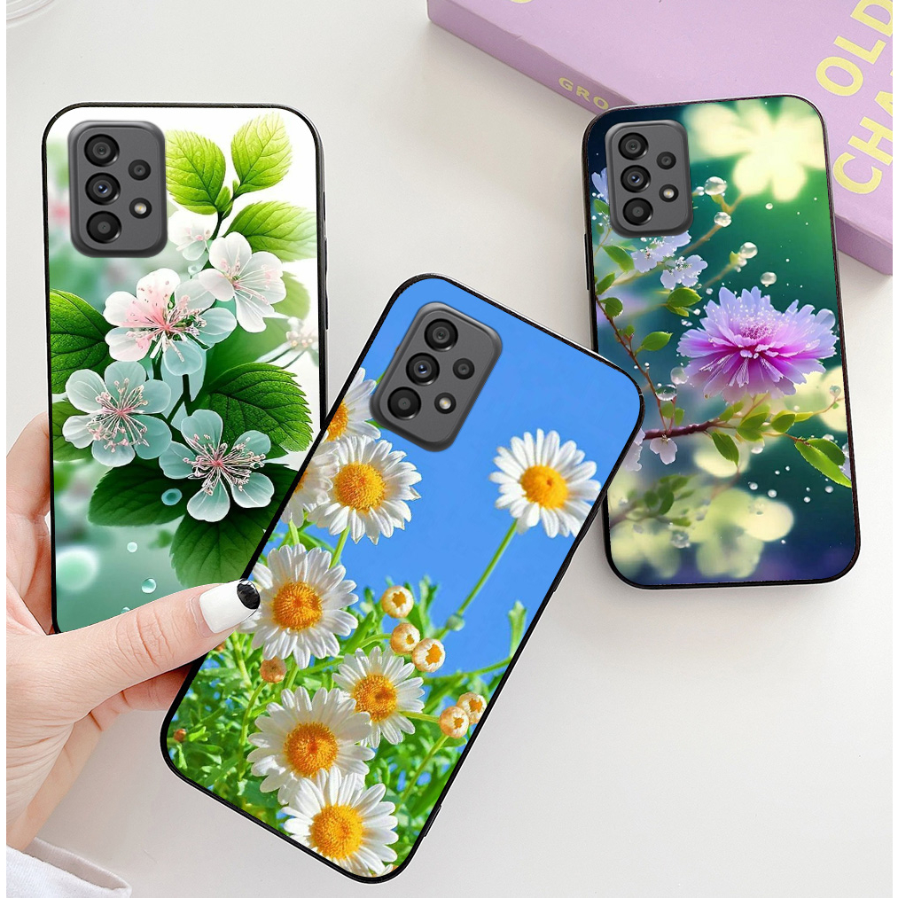 Ốp lưng Samsung a33 5G / ss a53 5G / ss a73 5G / ss a13 4G / ss a23 4G in hình hoa phong cách nhẹ nhàng