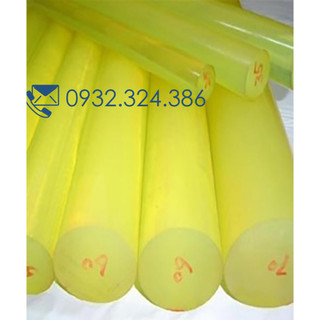 Nhựa pu, gậy cao su pu polyurethane độ đàn hồi cao chống mài mòn phi 60-110 hàng cao cấp