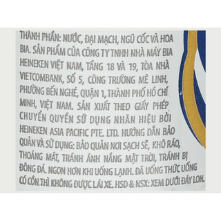Bia Tiger Crystal 330ml/lon Thùng 20lon