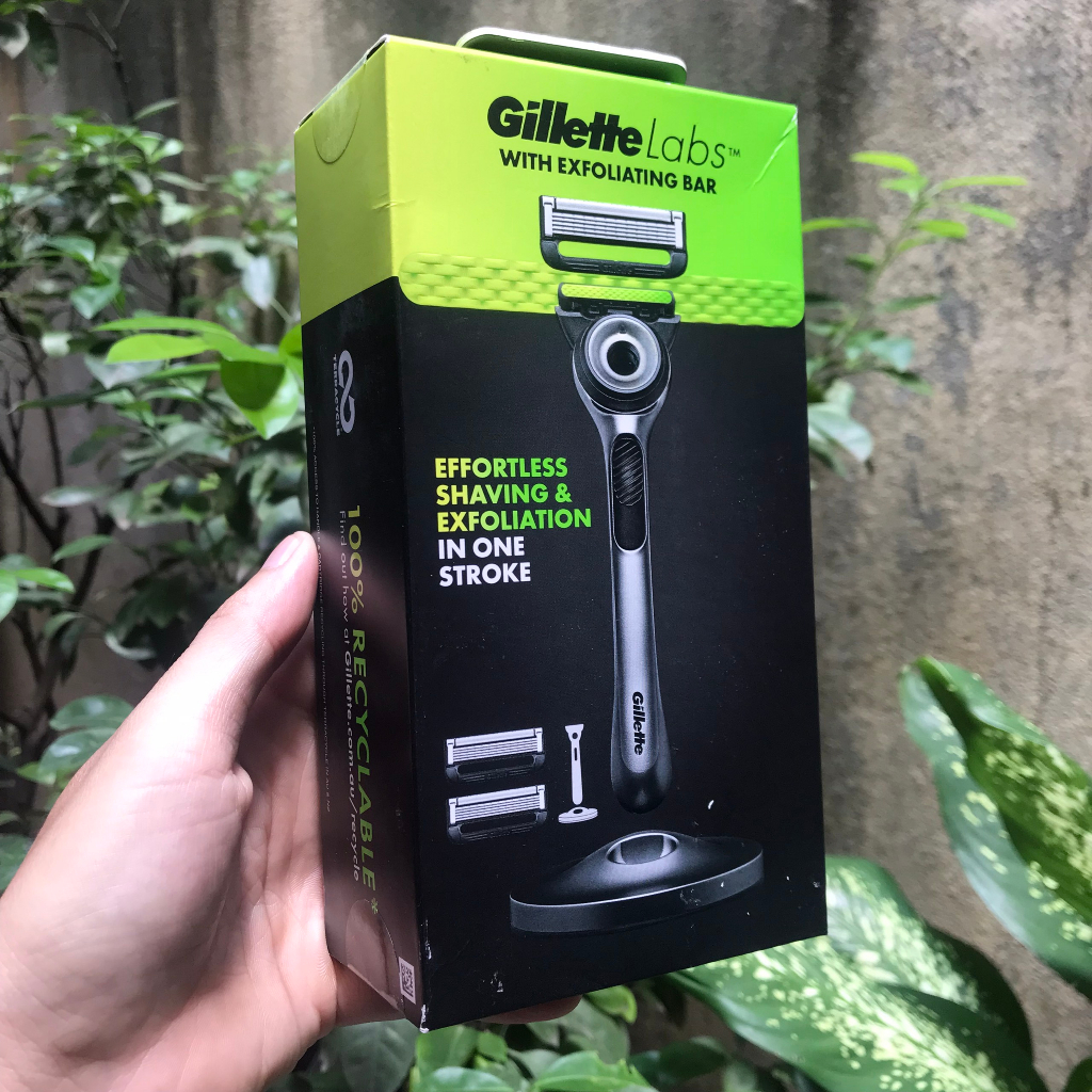 Gillette Labs - Dao Cạo Râu Gillette 5 Lưỡi Và Hộp Đầu Lưỡi Thay Thế Bản Cao Cấp