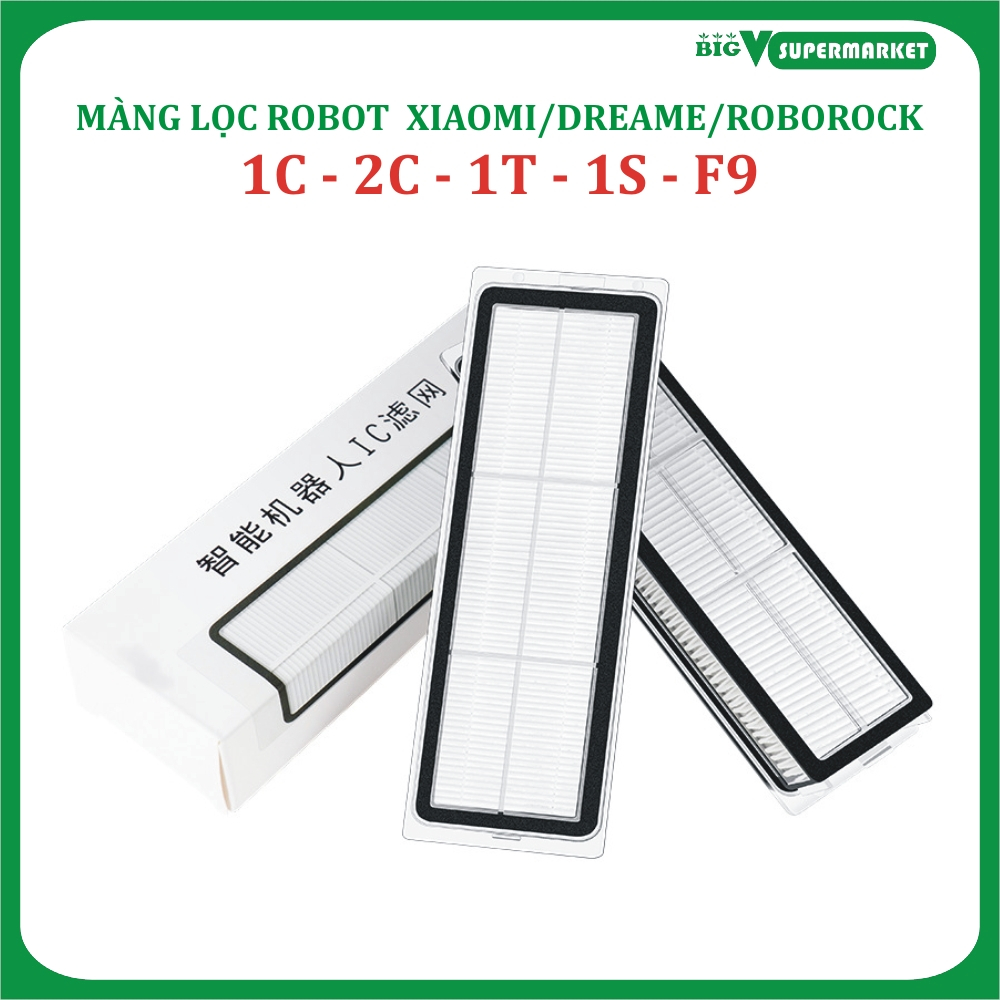 Phụ kiện robot hút bụi lau nhà Xiaomi Dreame 1C, 2C, 1T, Dreame F9 , Màng Lọc hepa, Tấm lọc, Lọc bụi