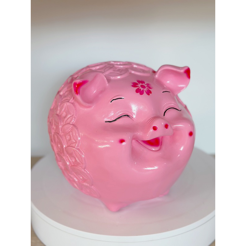 Heo đất đồng xu híp cười các màu Hàn Quốc, quà tặng, trang trí ống tiết kiệm tiền Tiệm mẹ Soda