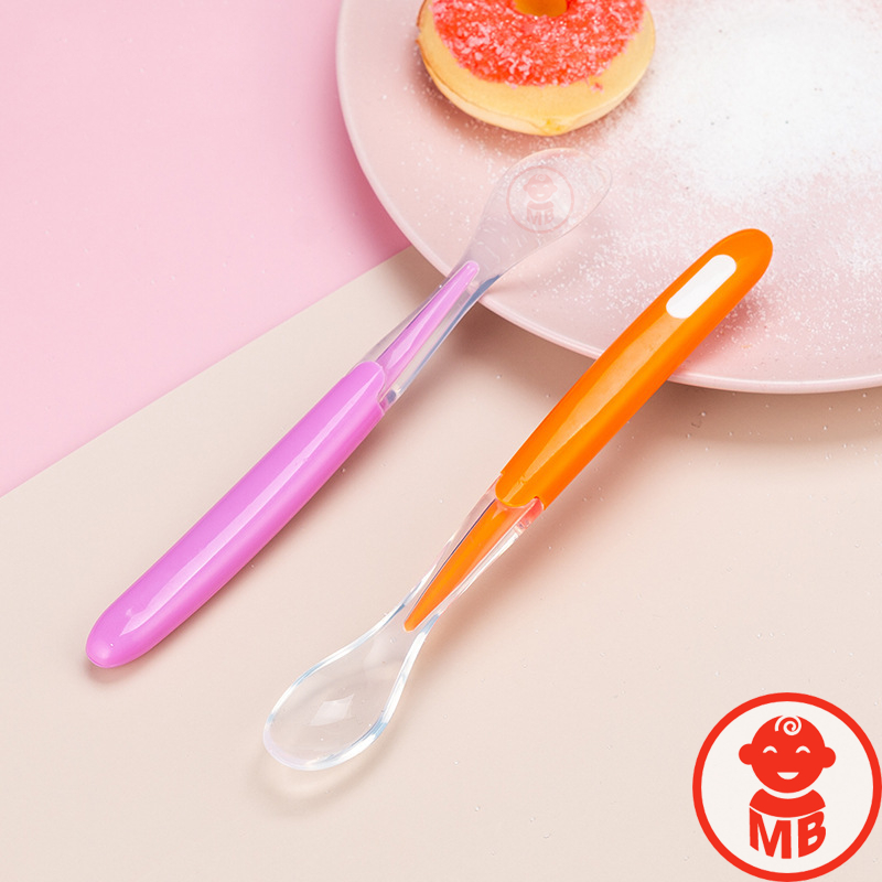 Thìa ăn dặm silicon SIÊU MỀM bảo vệ nướu an toàn cho bé