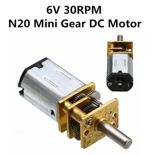 Động cơ giảm tốc n20 3v-6v ,mô tơ giảm tốc