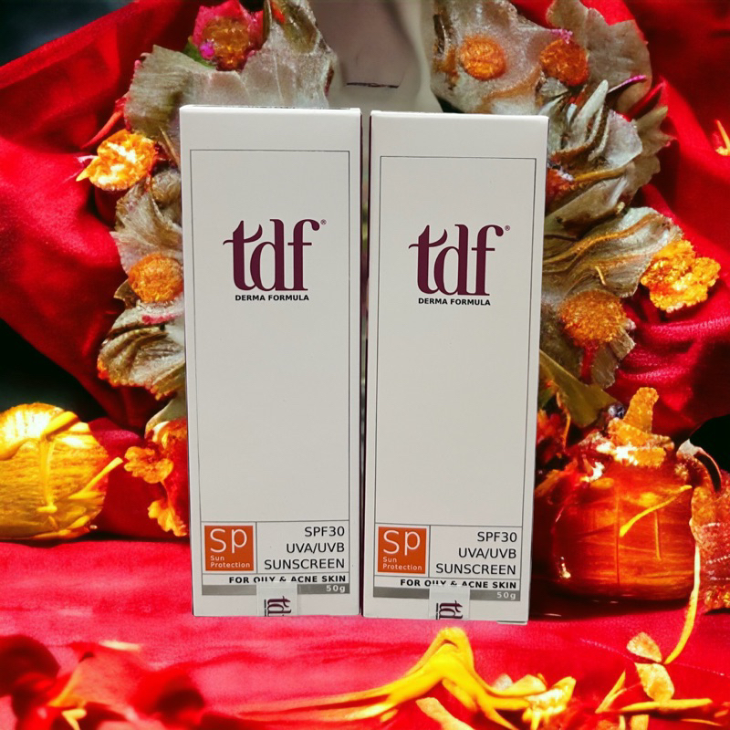 Kem chống nắng da dầu mụn TDF SPF30 UVA/UVB sunscreen 50g TDF Chống nắng, chống lão hóa