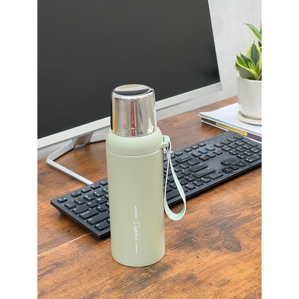 Bình giữ nhiệt chân không Kaiyo 600ml, giữ nhiệt 24h inox 316 cao cấp - Hàng chính hãng
