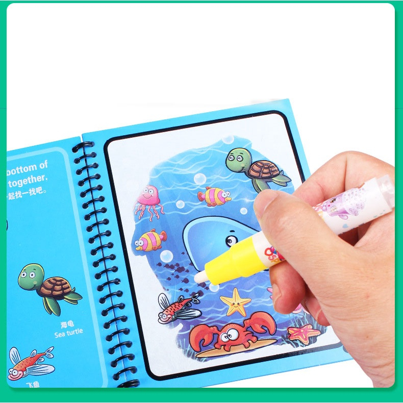 Tranh Tô Màu Nước Cho Bé