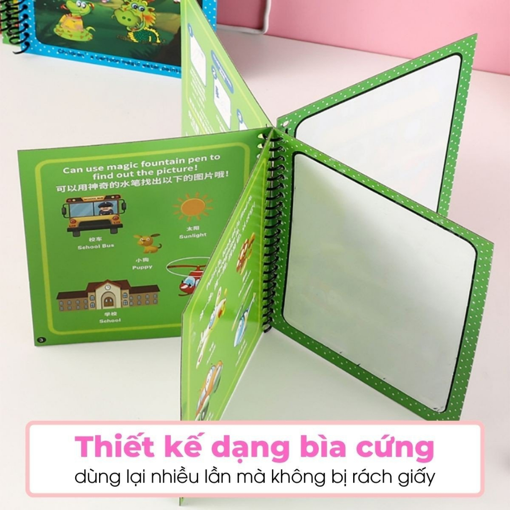 Tranh Tô Màu Nước Cho Bé