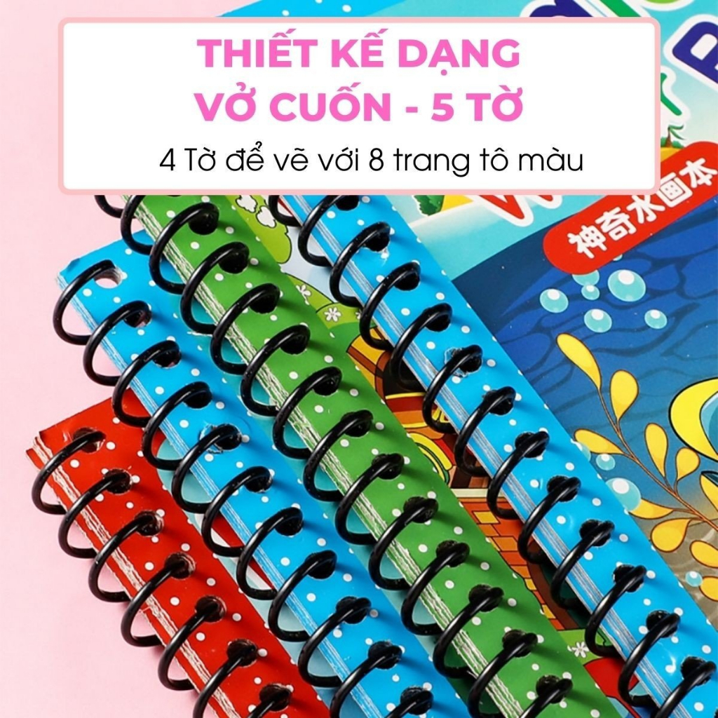 Tranh Tô Màu Nước Cho Bé