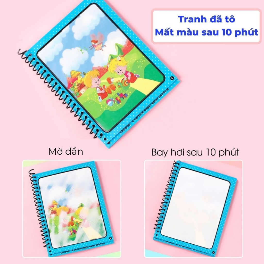 Tranh Tô Màu Nước Cho Bé