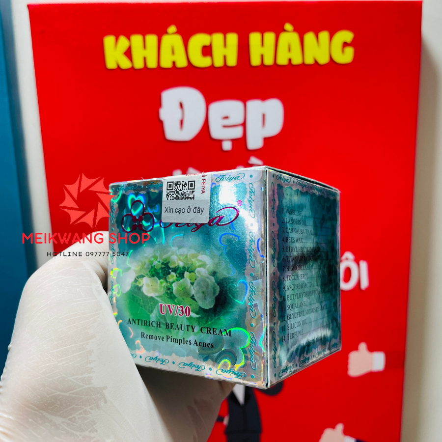 Kem FEIYA Lão Hóa - Chống Nhăn - Ngừa Lão Hóa - Giải Pháp Để Có Làn Da Không Tuổi - Antirich Beauty Cream 15g
