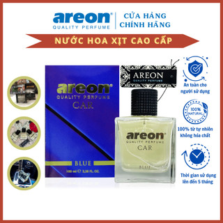 Nước hoa xịt khử mùi ô tô areon car blue sang trọng,ngọt ngào 100ml