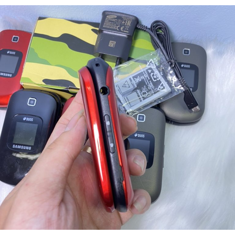 Điện thoại nắp gập samsung B3110 loa to nghe gọi rõ pin khỏe bảo hành 12 tháng