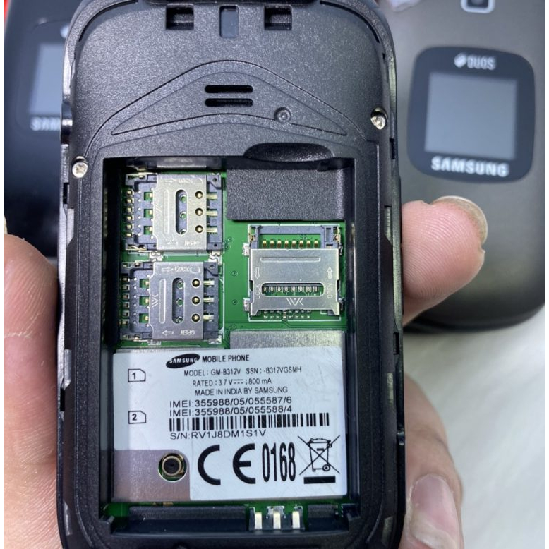 Điện thoại nắp gập samsung B3110 loa to nghe gọi rõ pin khỏe bảo hành 12 tháng