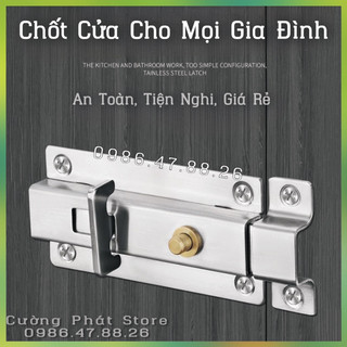 Chốt cài cửa bấm mở, Chốt cài nút bấm Kéo gạt sang trọng