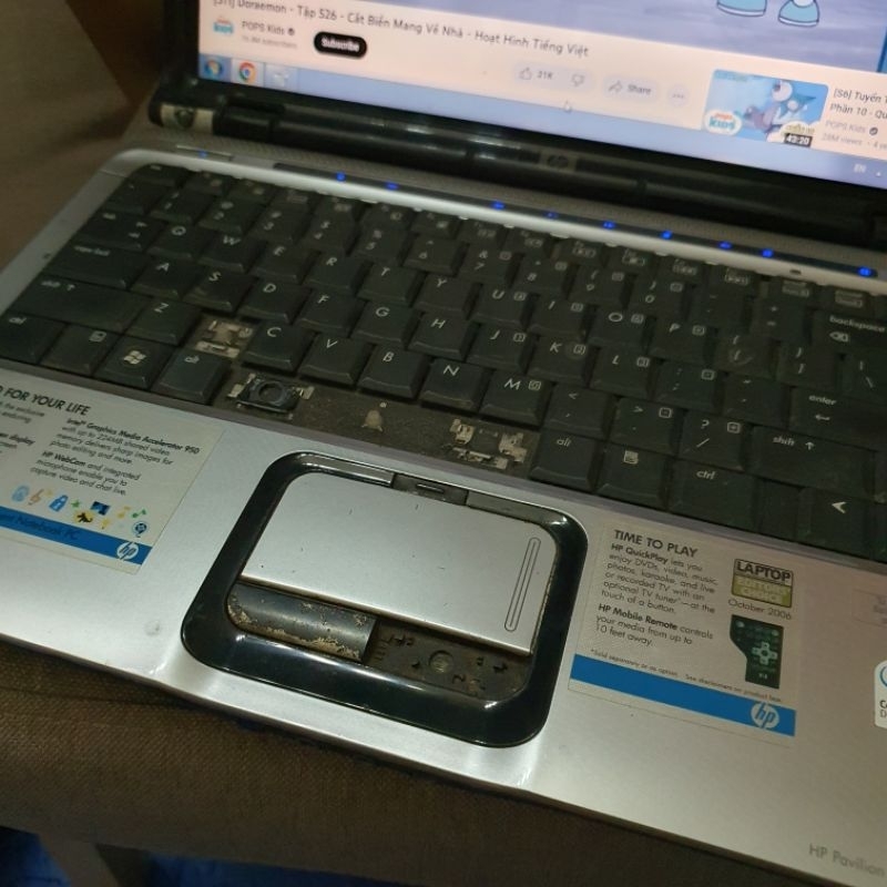 Xác laptop HP