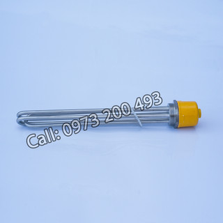 Cụm ren phi 48 dài 30cm, củ ren phi 48 công suất 9kw, 12kw, điện áp 220v và 380v, chất liệu inox 304.