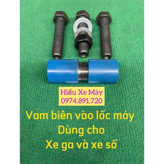 Vam biên vào lốc xe máy
