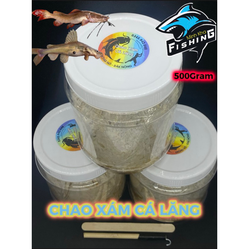 MỒI CHAO XÁM CÁ LĂNG 500G