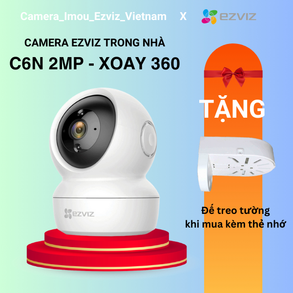 Camera Ezviz C6n 1080P I Xoay 360 I Đàm thoại 2 chiều