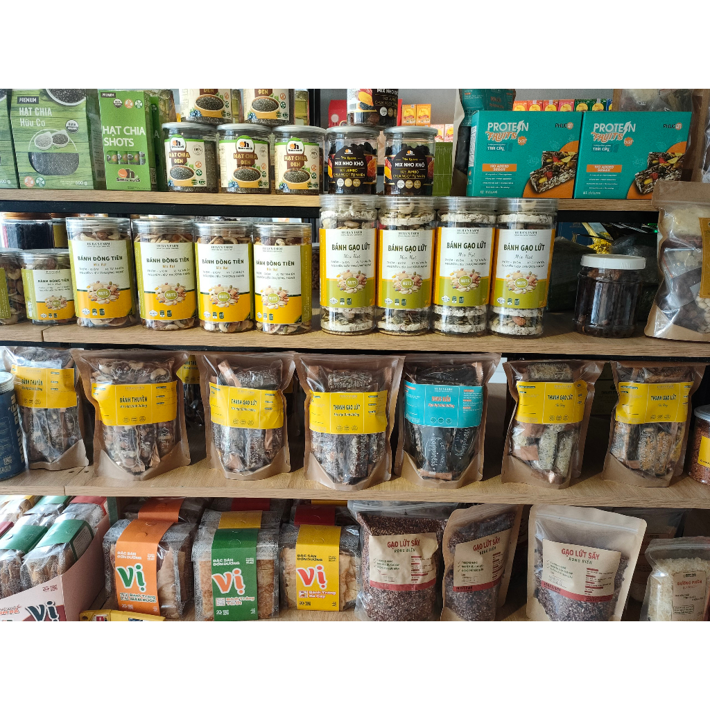 Thanh Gạo Lứt Mix Hạt Dinh Dưỡng Healthy, Giảm Cân, Eat Clean