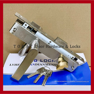 [AG inox] Khóa Tay Gạt AG INOX hệ 700 Dùng cho cửa nhôm, sắt, gỗ đố 3x6