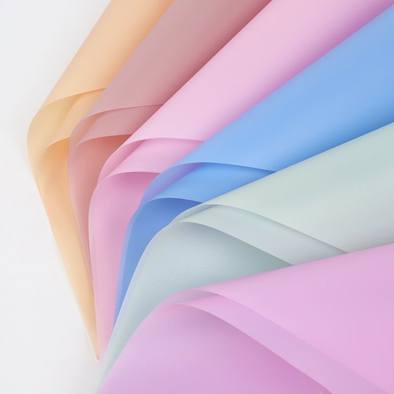 Giấy mếch lụa gói hoa,gói quà khổ 60*60cm màu trắng