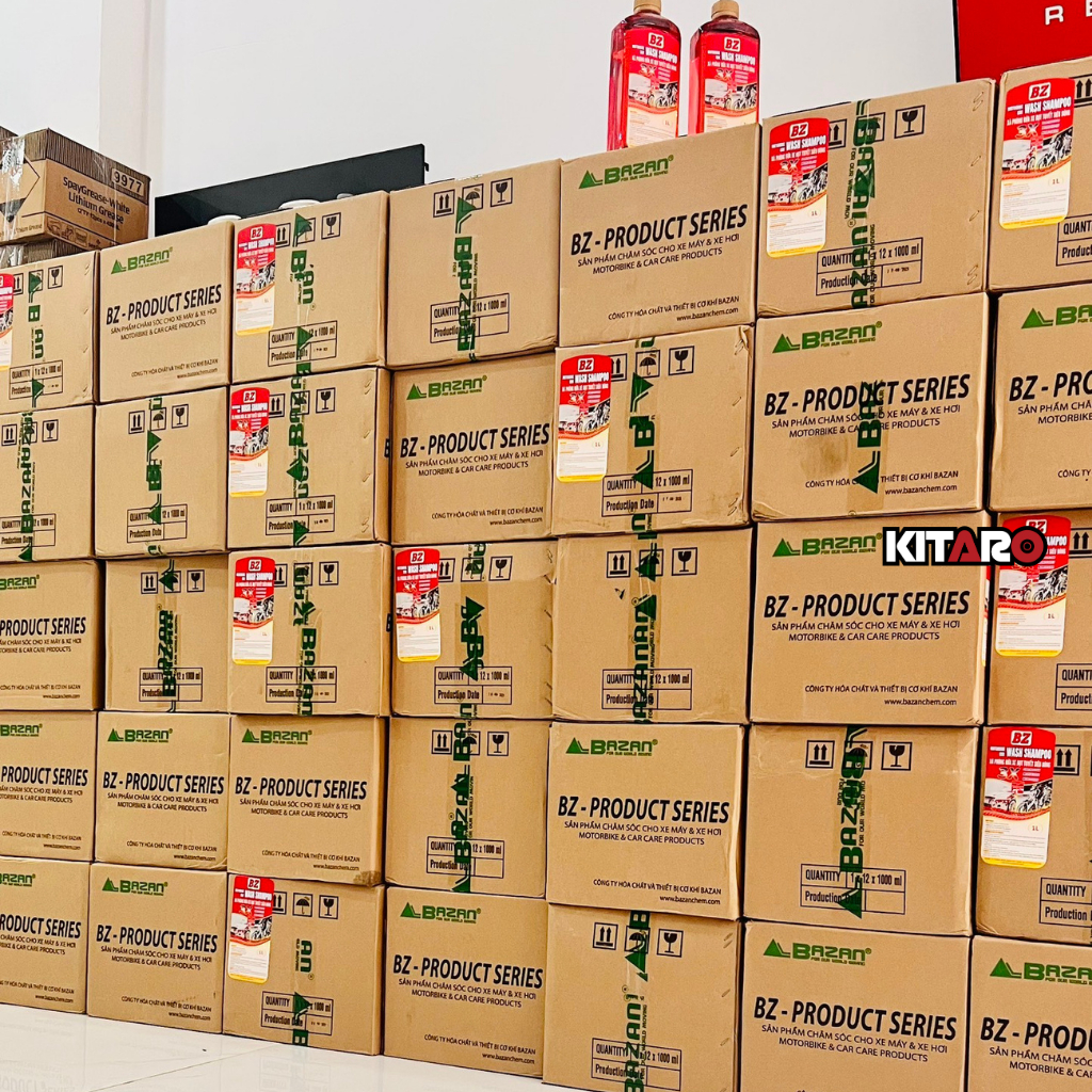 Xà bông BZ 🚘 Nước rửa xe BZ, Rửa xe bọt tuyết, Bóng loáng thế hệ mới