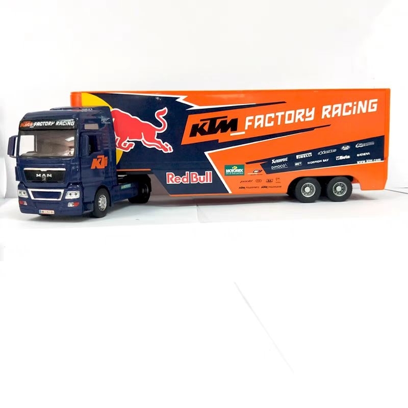 Xe mô hình Volvo VN780 container hợp kim 1:32