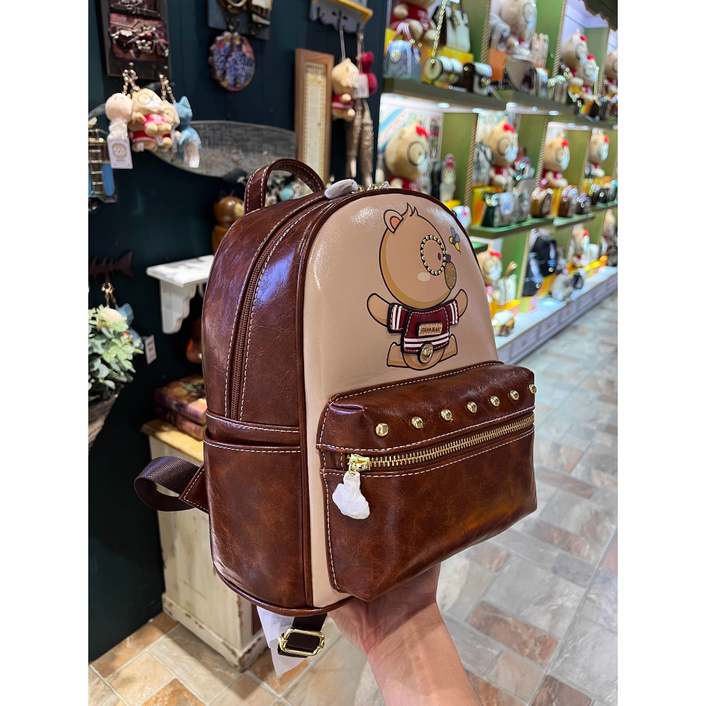 Balo Thời Trang Nam Nữ Chính Hãng Sammao & Cream Bear C1128-3