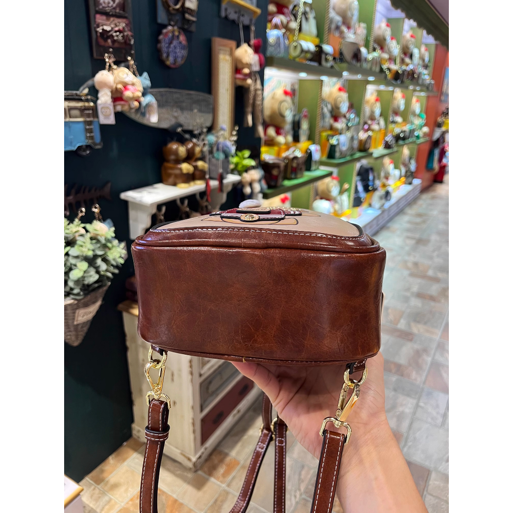 Balo Túi Xách Đeo Chéo Nữ Thời Trang Thương Hiệu Sammao & Cream Bear C1128-4