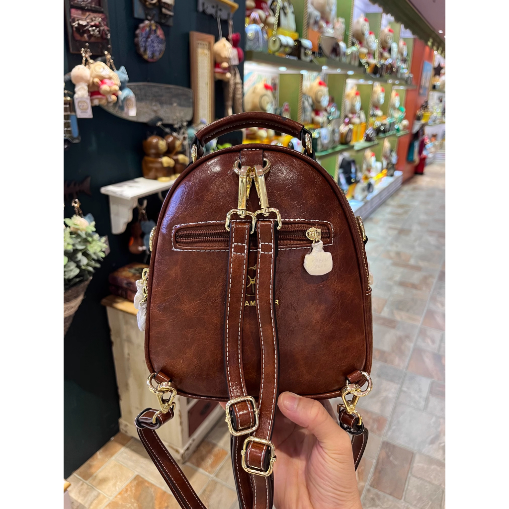Balo Túi Xách Đeo Chéo Nữ Thời Trang Thương Hiệu Sammao & Cream Bear C1128-4