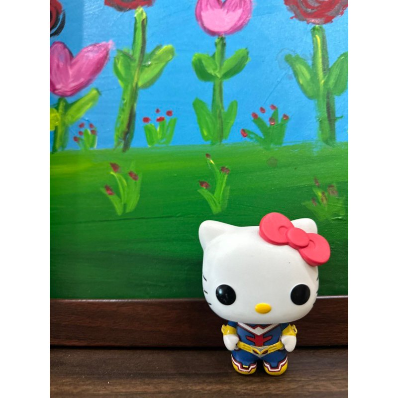 Mô hình nhân vật Hello Kitty - Trang phục Học viện siêu nhân