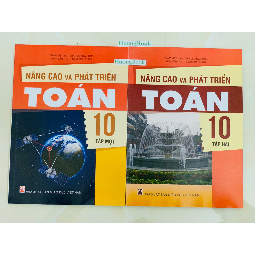 Sách - Combo Nâng cao và phát triển Toán lớp 10 tập 1 + 2