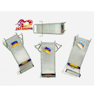 Baga lưới Xiken Inox 100% Sáng Bóng gắn xe máy Sirius Fu Led Wave A RS 100 waveA110 Wave RSX Wave Nhỏ Exciter....