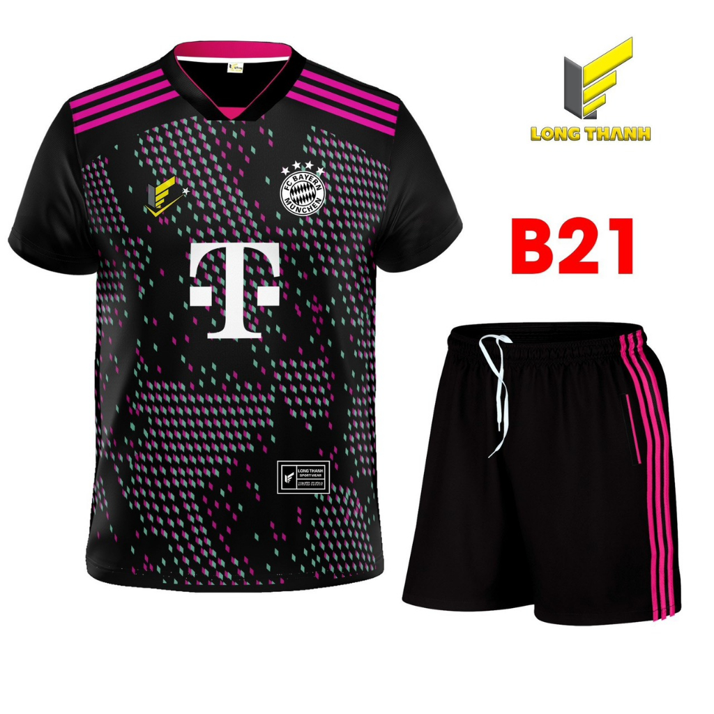 B21 -  -  Bộ Quần Áo Bóng Đá Thể Thao - Long Thanh