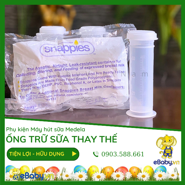 Ống trữ sữa Thay Thế của Medela - Hàng Chính Hãng _ New 100%
