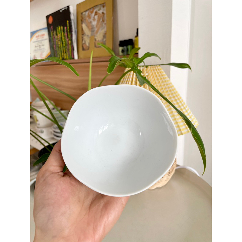 Cưng Ha Home -  - Chén sứ viền cánh hoa