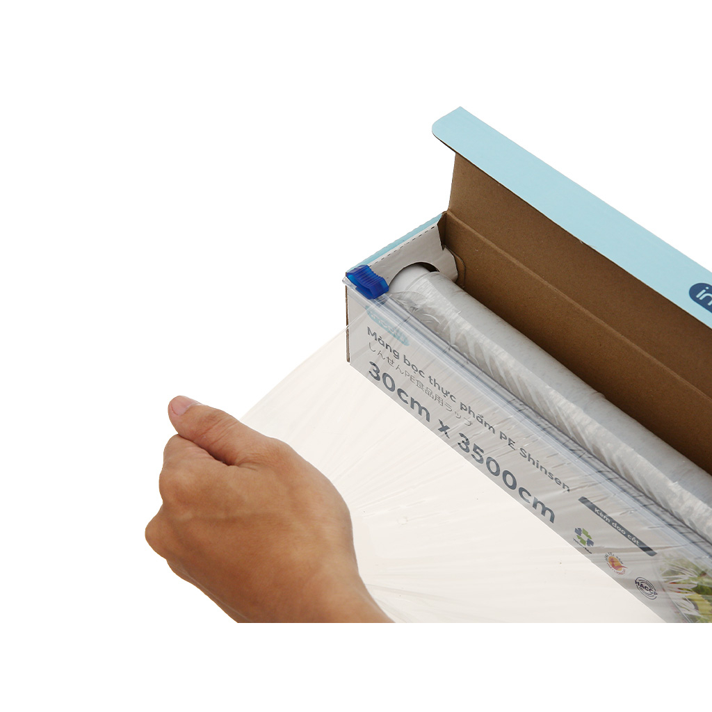 Màng Bọc Thực Phẩm Inochi Bảo Quản Thực Phẩm Tươi Sạch Loại Cao Cấp 100m - 150m - 200m - 300m