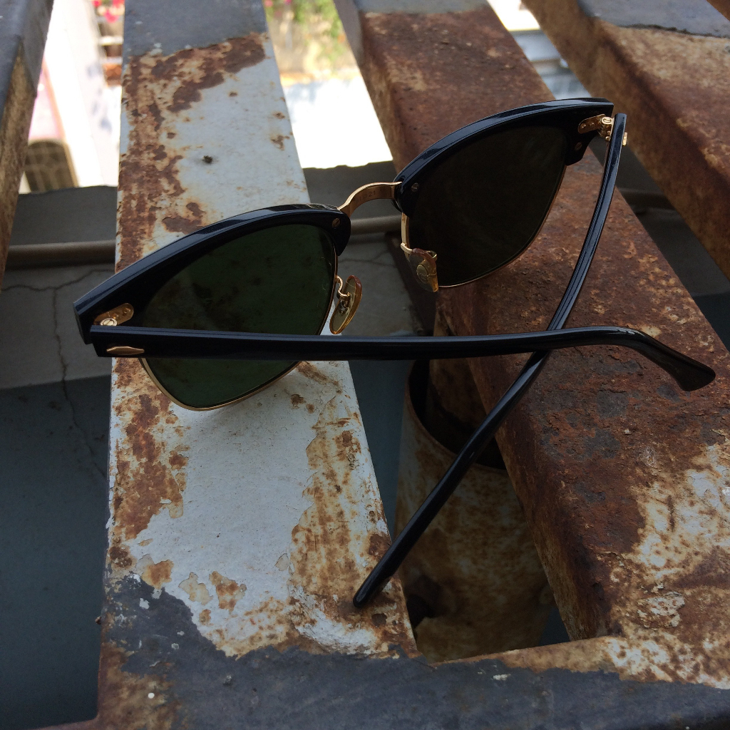 KÍNH CLUBMASTER TRÁNG GƯƠNG BẠC CHUẨN ZIN 98%