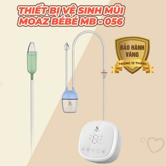 Máy hút mũi cho bé Moaz BéBé MB056 - 9 cấp độ